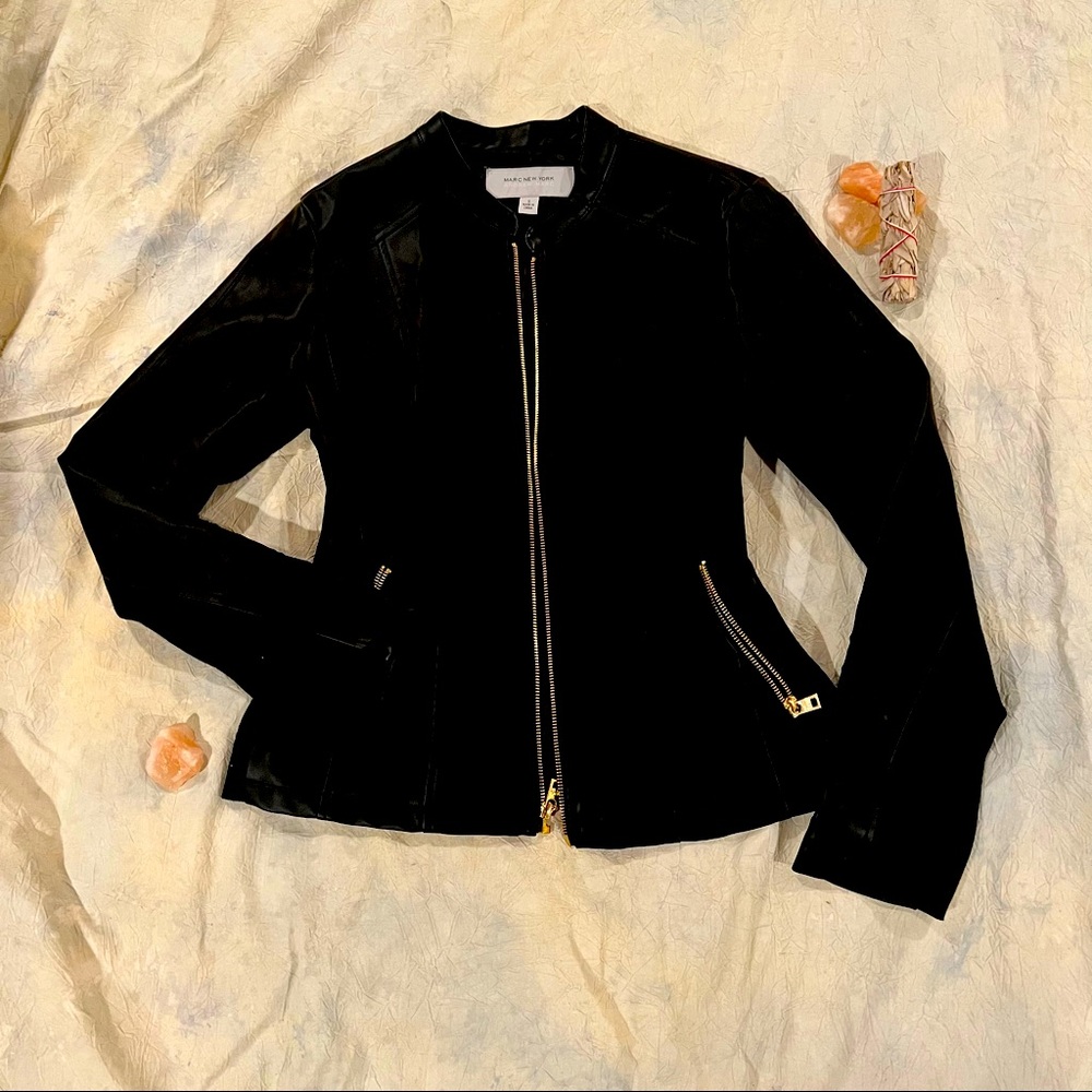 Anthony Marc Leather Jacket Never Worn